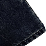 Steel Blue Straight-Leg Jeans