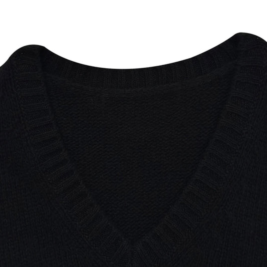 Cashmere V-Neck Pullover Vest