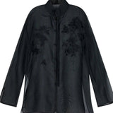 Neo-Chinese Style Silk Embroidered Cardigan