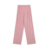 Drapey Slimming Straight-Leg Effortless Pants