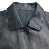 Vintage chic H Source suede stylish leather jacket